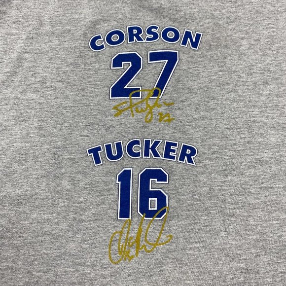 Bruise Brothers Shirt Darcy Tucker Shayne Corson Mens Medium Toronto Maple Leafs - Picture 10 of 13